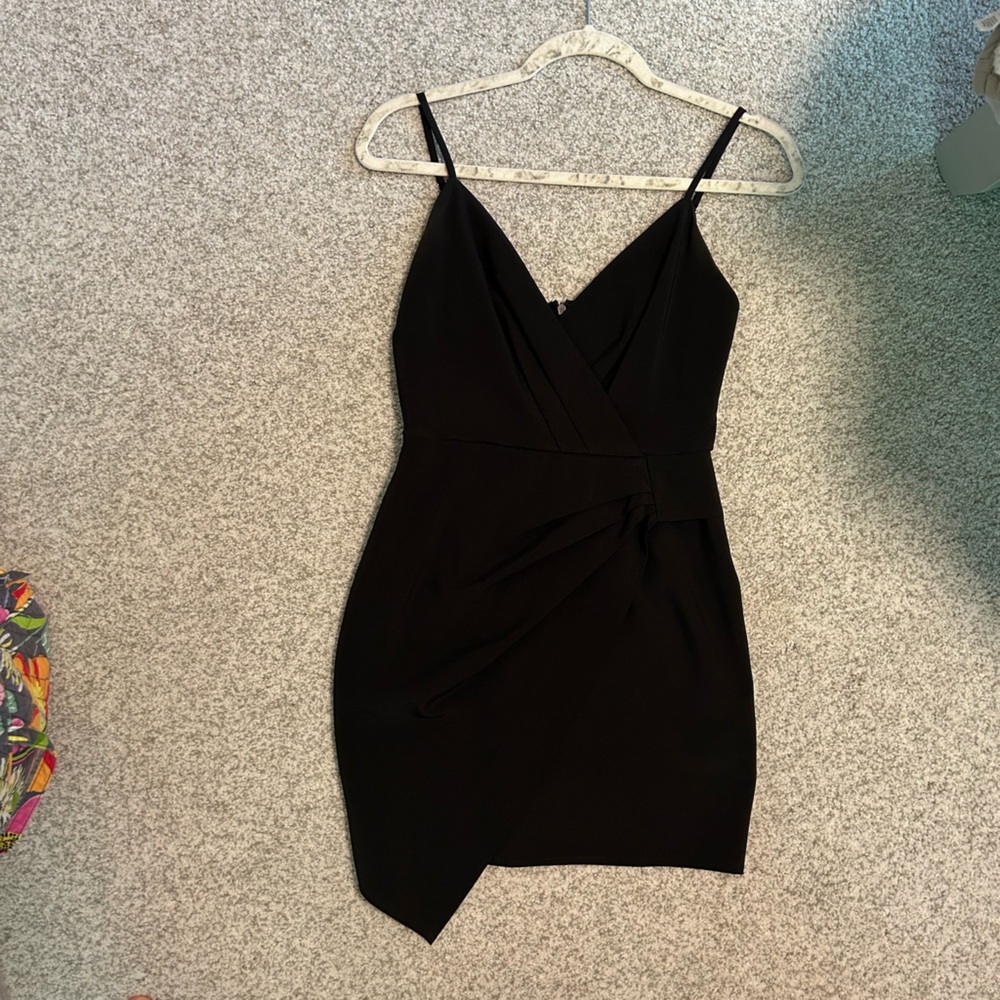 Black Mini Dress - Size Small